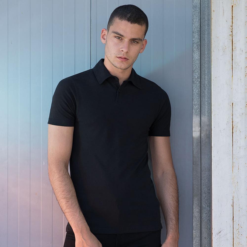 Skinni Fit Stretch-Poloshirt für Herren