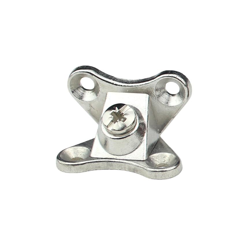 Zinc Alloy Corner Brackets with Screw Removable Right Angle L-Shaped Support Metal Connector Holder Corner Brace for Furniture
