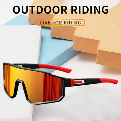 Yousheng Outdoor Cycling Glasses with PC Lens UV Protection Windproof Lightweight Men Women Running Mountain Bike Sports Goggles Eyewear