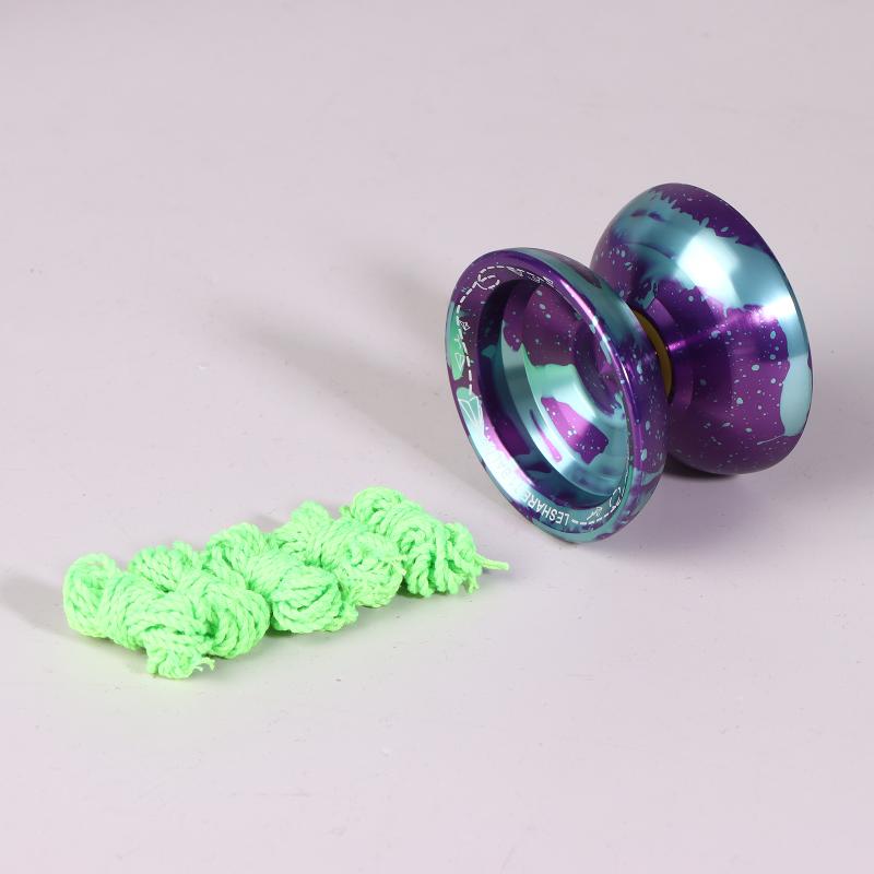 Start Your Competitive Journey with our Alloy Yoyo Ball Set; Perfect for Kids and Professionals; Comes with 5 extra Ropes
