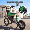 Trotinetă Electrică A12 pentru Copii 350W 4.5Ah Roți de 12'' Suspensie Față și Spate 3 Viteze 8-25KM/H Autonomie 19-22KM Trotinetă Electrică pentru Copii