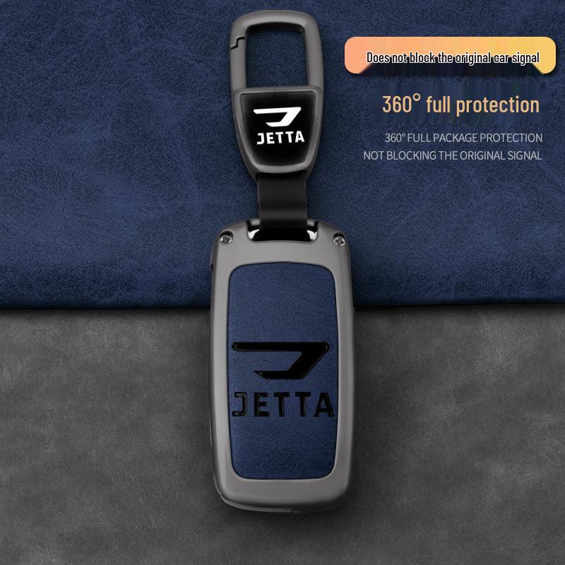 Compatible Volkswagen Jetta Key Case & Keyring 17-19 Model for Men & Women