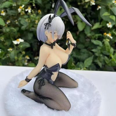 Nainai Bunny Girl Kniende Anime-Figur - Niedliches Japanisches 2D-Modell Ornament