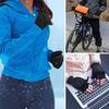 1 Pair Warm Gloves Good Fluffy Delicate Fleece Covered Winter Flip Top Mittens for Photographing