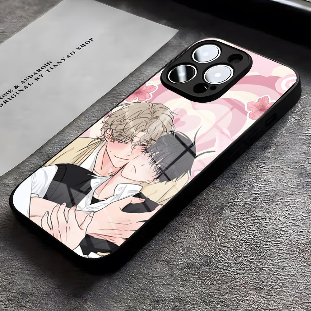 Low Tide In Twilight Anime Phone Case For IPhone 17 Pro Max 16 15 14 Pro Max 13 11 X Xs Xr 8 7Plus Glass Cover