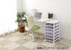 Iris Ohyama Super Clear Chest, WhiteClear Brown, SCE-600