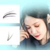Segmented Eyelashes Bundles Fishtail False Eyelashes Lashes Extension Individual Cluster Eyelashes