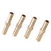 Brass Fitting Hose Barb Tail Reducer Reducing Plug Connector (8mm-8mm 4pcs)