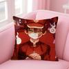 anime fantasy JJibaku SShounen HHanako Cushion Cover Pillow Case Soft Friendly Fabric  Concealed Zipper