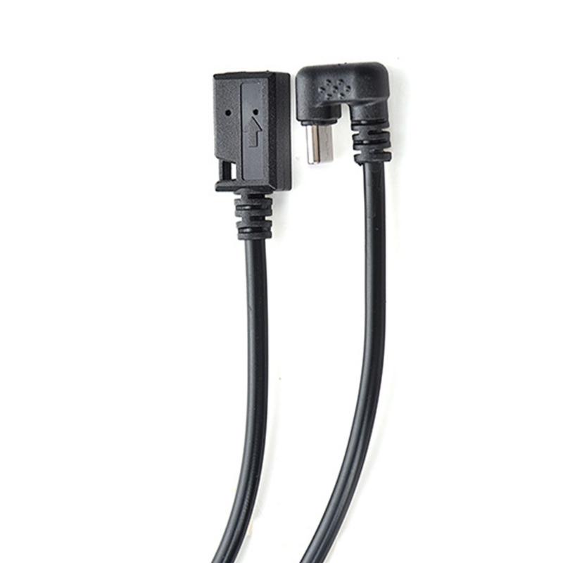 Mini USB 5Pin Female to Type C Male Data Cable for Mobile Gaming and Tablet Charging 30cm Long