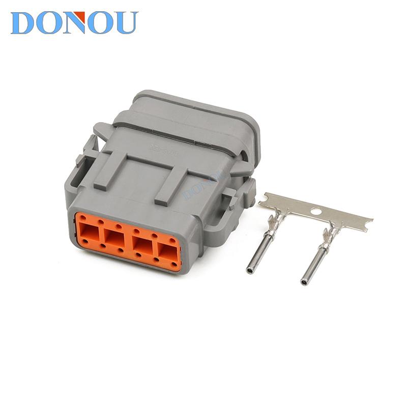 DTM04-12PA-E007 Dechi Type 12-hole Connector DTM06-12SA-E007 Engineering Vehicle Wiring Harness Plug