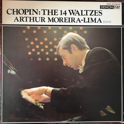 LP Record ARTHUR MOREIRA LIMA PLAYS FRÉDÉRIC  - The 14 Waltzes OX7084ND Denon 1977 Japan Obi Classical Used