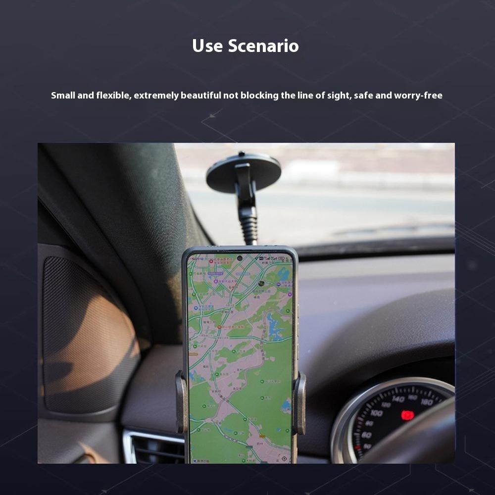Car Windshield Phone Mount Suction Cup 360 Degree Rotating Mobile Holder
