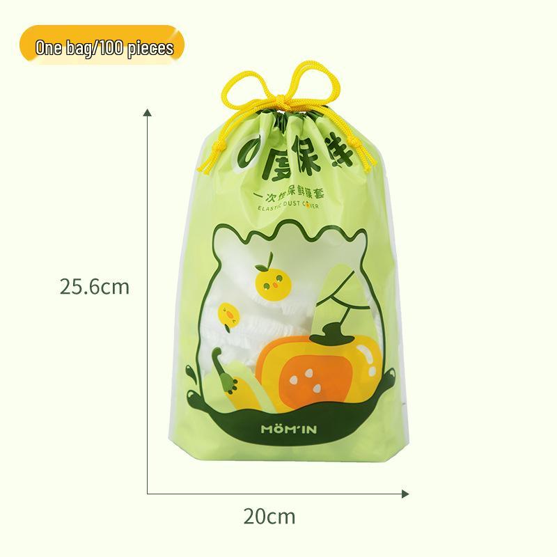 Elastic Fresh-Keeping Food Covers - Disposable and Food-Grade