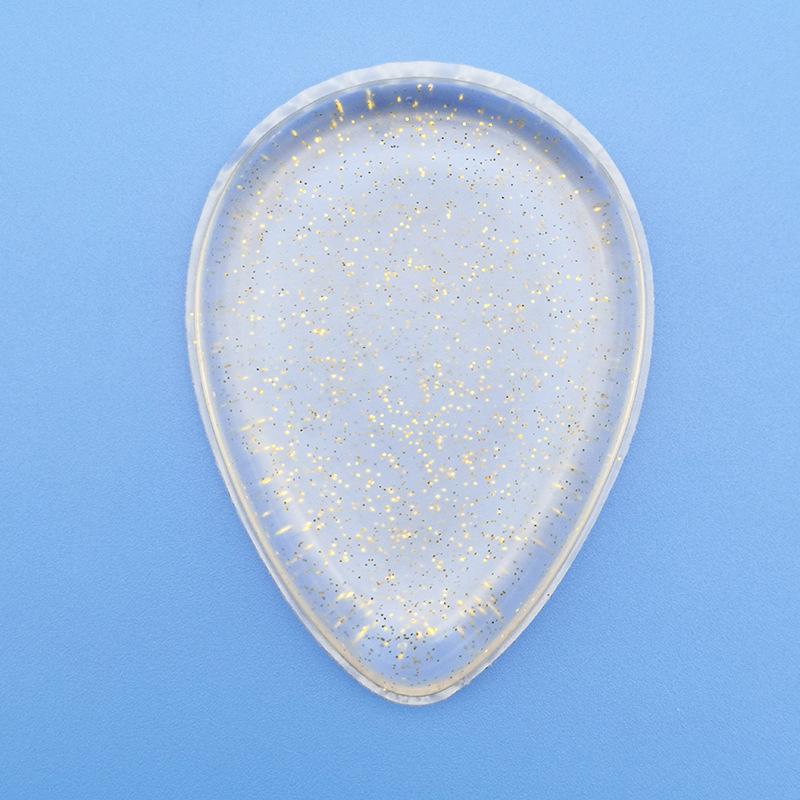 3D Silicone Makeup Puff - Water Drop, Heart, Round Shapes, Non-Absorbing, Wet & Dry Dual-Use, Bouncy, Ultimate Makeup Application Tool