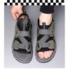 Fashion Summer Fashion Platform Hollow Outdoor Beach Men's Sandals Designer Soft Sole Casual Leather Man Shoes Sandalias Hombre Verano