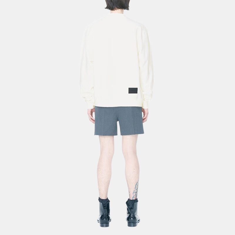 WE11DONE Sweatshirt Unisex White WD-TS3-22-812-U-WH