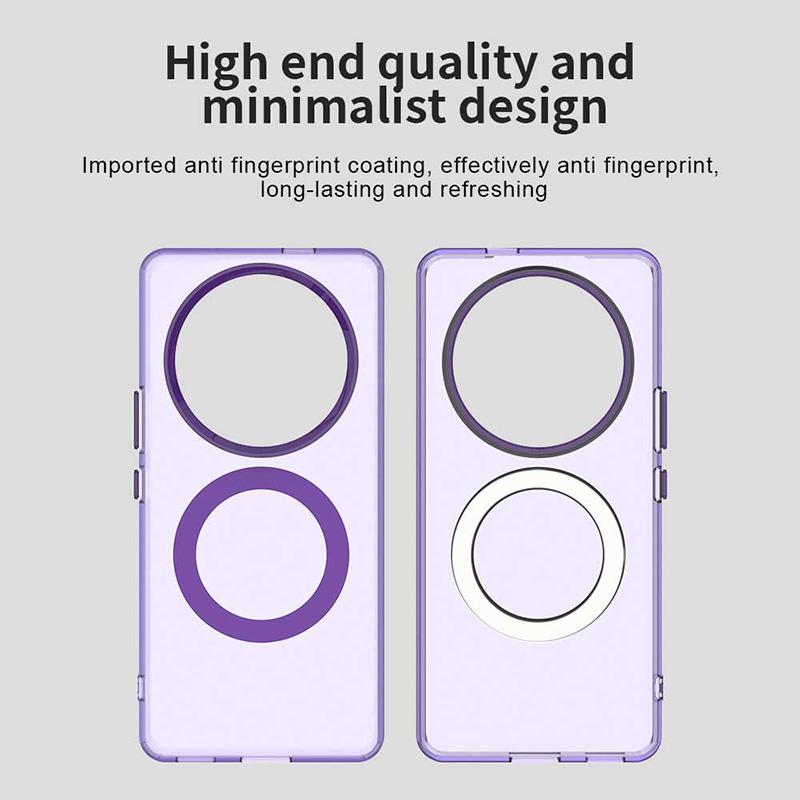 For Honor Magic 7 Lite Shockproof Matte Translucent Phone Case For Honor Magic 7 Lite for Magsafe Wireless Charge Back Cover