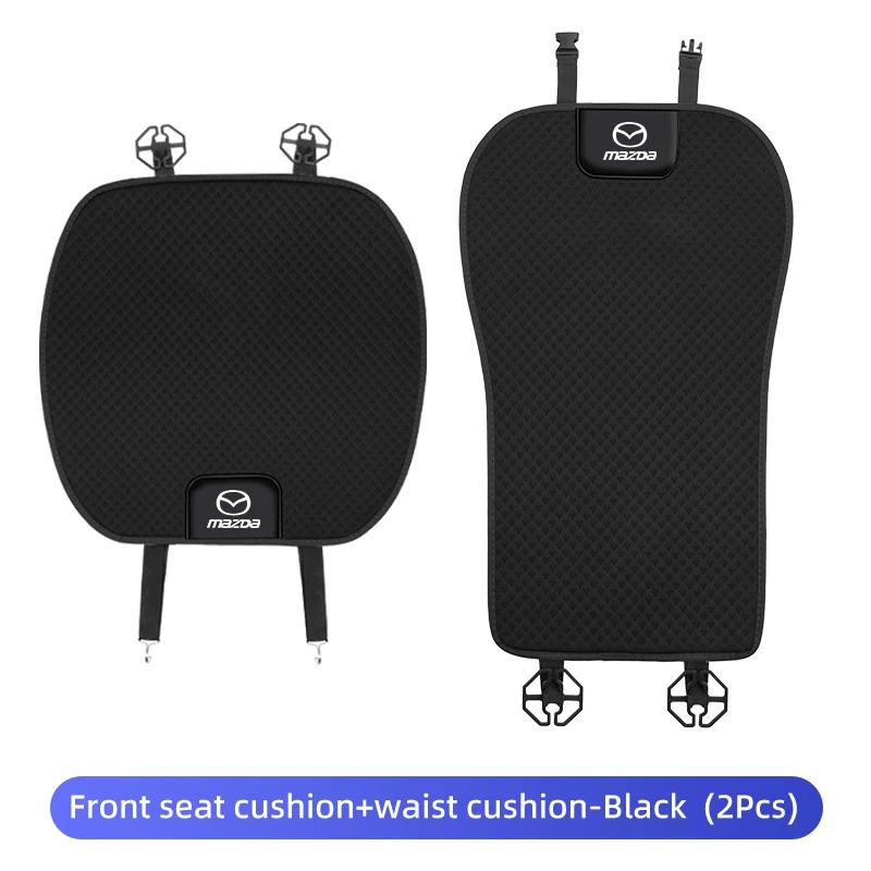 

2025 Горячий Автомобильный Ледяной Шелковый Чехол на Сиденье Передняя Задняя Подушка Защитный Коврик для Mazda CX5 6 3 CX7 323 Axela Atenza Demio CX30 CX3 CX9 MX5