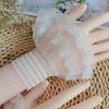 1Pair Sun Protection Arm Cover Sweater Decorative Cover Lace Cuffs Fake Sleeve Detachable Ruffles Elbow Sleeve Cuffs