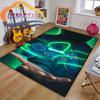 Gamer or Game handle Playroom and Bedroom Plush Carpet Non-slip  Soft Play Mat Bed Area Rug Parlor Decor