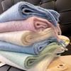 Winter Scarf Women Luxury Autumn Winter Cashmere Scarf Thickened Warm Shawl Classic Tassels Fluffy Scarf Solid Color Soft Shawl