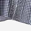 ZANZEA Women Casual V-Neck Plaid Print Loose Long Sleeve Blouse