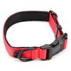 Reflective Nylon Dog Collars Adjustable Safe Pet Collar for Small Medium Large Dogs(Red L)