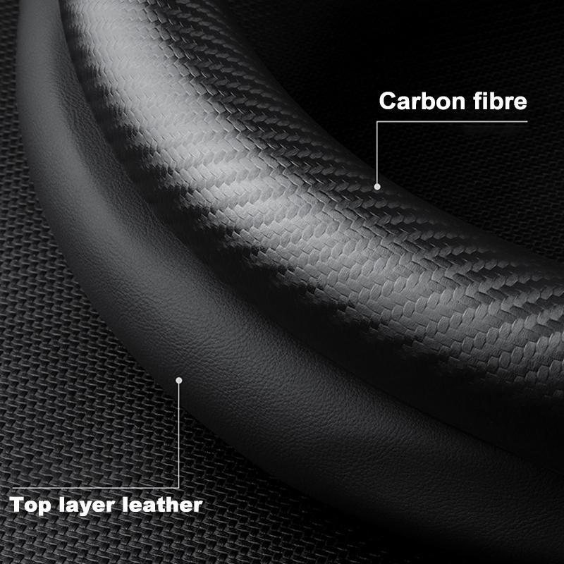 For BMW 1 2 3 5 6 7 Series F20 F30 E46 E90 E60 F30 E39 F10 F20 E87 E36 E92 X1 X2 X3 X5 X7 Car Steering Wheel Cover Accessories