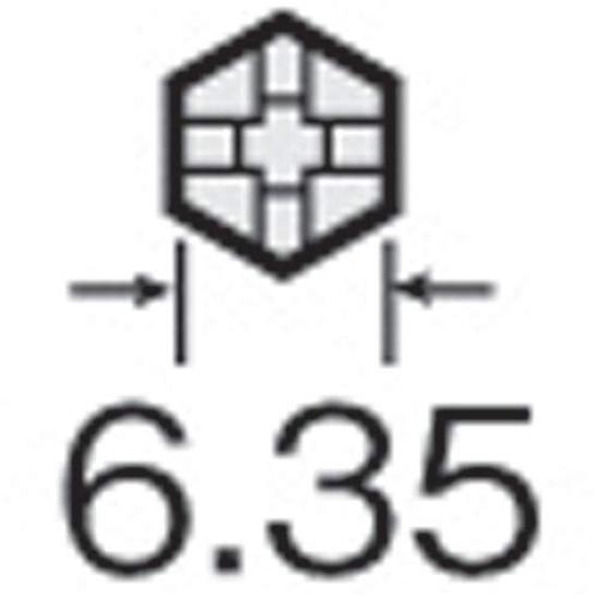 VESSEL Magnetic Bit MA142065G Double-ended MA14+2X65G (10 Pieces)