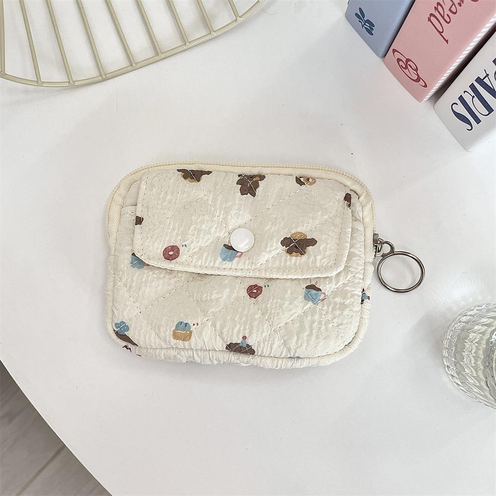 Cute Cartoon Small Travel Cosmetic Lipstick Earphone Card Portable Storage Bag Purse Women Gift Pouch In Make Up Bags Organizer