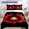 3pcs Bayer Leverkusen Bedding Set Duvet Cover Closure Includes 1 Duvet Cover & 2 Pillowcases, Soft and Comfortable for All Seasons.