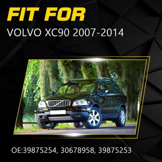 LH RH Headlight Washer Cover Nozzle Cap Black For Volvo XC90 2007-2014 39875254