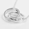 TIFFANY&Co. Collier Cercle Entrelacé 1837 Argent925 10.2g Femmes Occasion