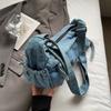 Denim Bag Women's Large Capacity Shoulder Bag Lightweight Crossbody Bag