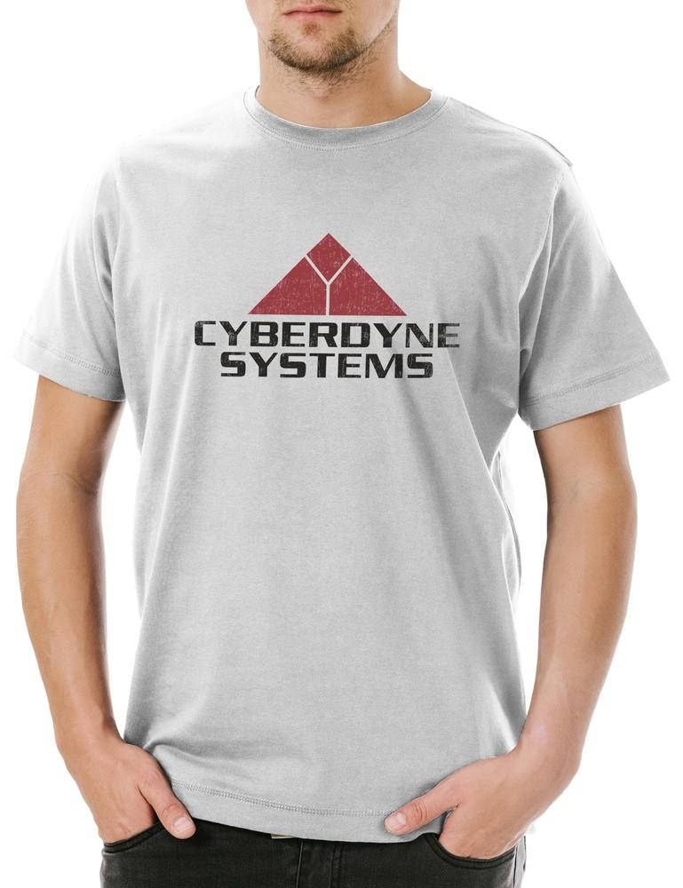 Cyberdyne Systems Logo II Men's T-Shirt Skynet Sarah Terminator Cult John