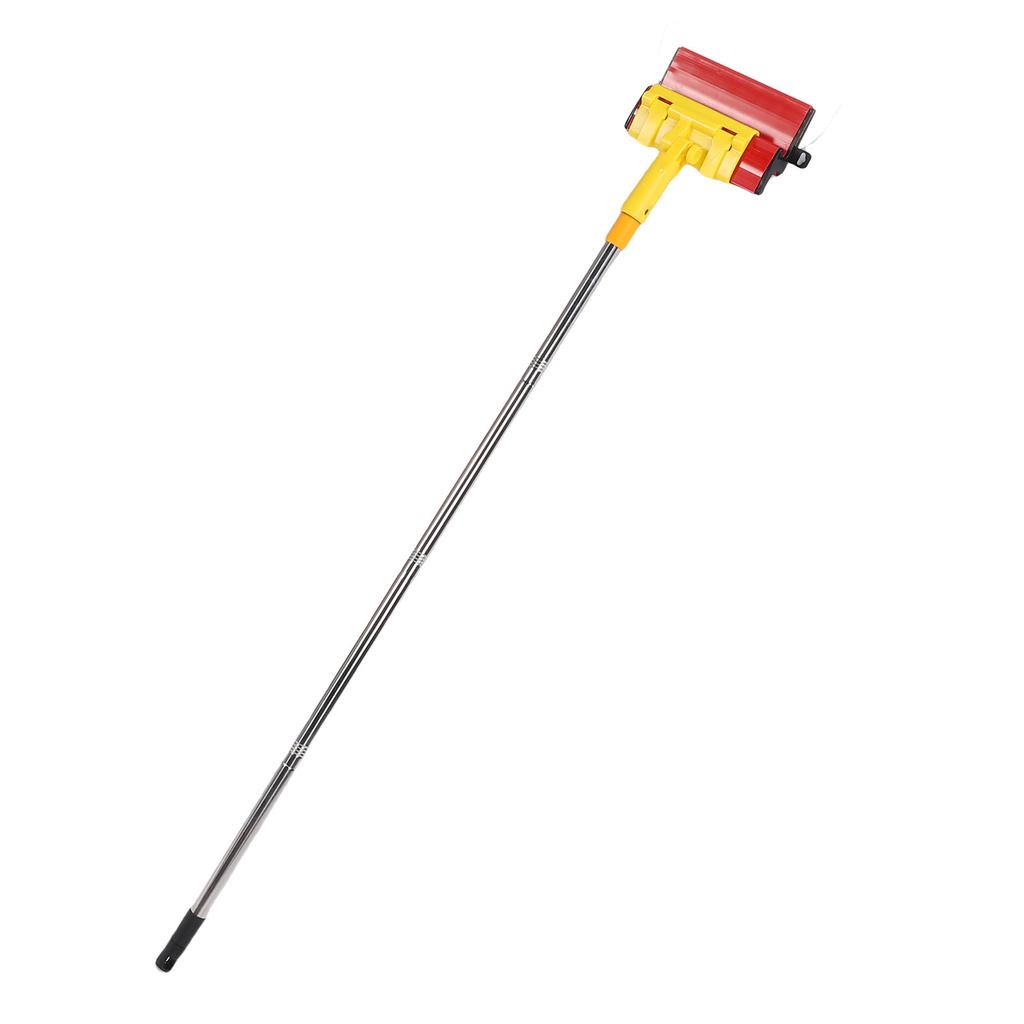 Skimming Blade Set Stainless Steel Drywall Smoothing Spatula with Extension Handles for Ceiling Wall