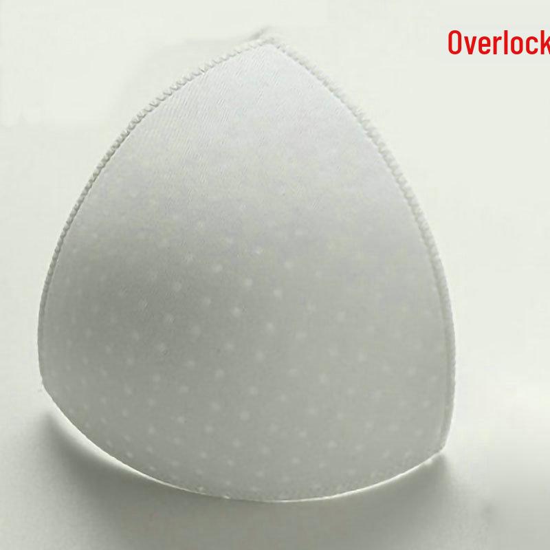 Inserções Esportivas Triangulares com Borda de Encaixe - Almofadas de Reposição Laváveis e Amigáveis à Máquina para Roupa de Banho e Roupa de Yoga.
