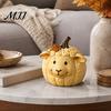 Resin Desktop Statues for Fall Artificial Pumpkin Decor, Cute Animals Decorative Pumpkins, Thanksgiving Pumpkins Unique Holiday Gifts Friends