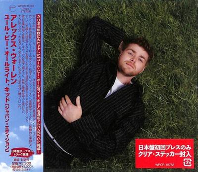 CD ALEX WARREN  Youll Be Alright Kid Japan Editi WPCR18758 ATLANTIC 2025 Japan Obi Pop