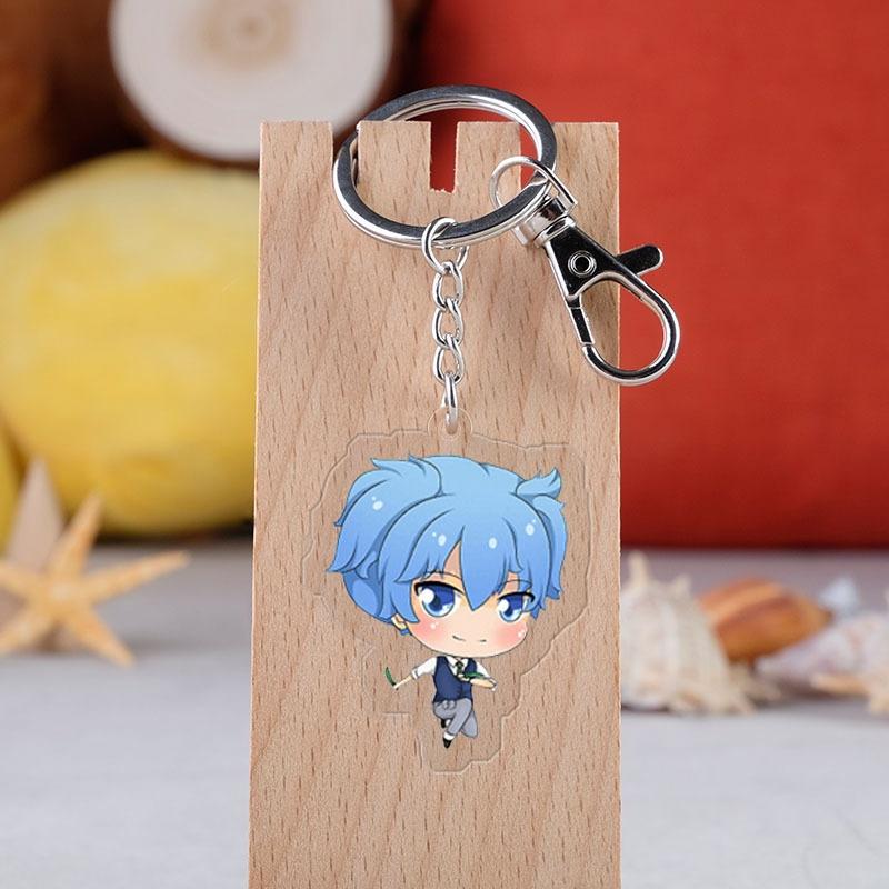 

ccc Anime Assassination Classroom Korosensei Bag Charms Pendant Q Version Creative Products Acrylic key chains Bag decoration 6 cm