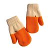 1 Pair Winter Gloves Goose Design Warm Mittens Women Men Universal Size Thermal Soft Lined Knitted Winter