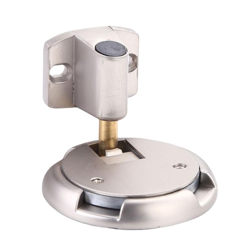 Quiet Mechanical Door Stoppers Winds Resistant Door Stoppers Heavy Type Zincs Alloys For Indoor Outdoor Use
