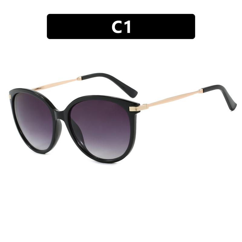 

Women s sunglasses, fashionable cat s eye large-frame sunglasses.