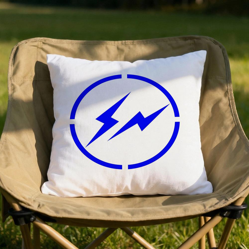 Lightning FFragment Design Cushion Cover Soft Reversible Durable Pillow Cover MultiScene Use for Home Car Daily Comfort