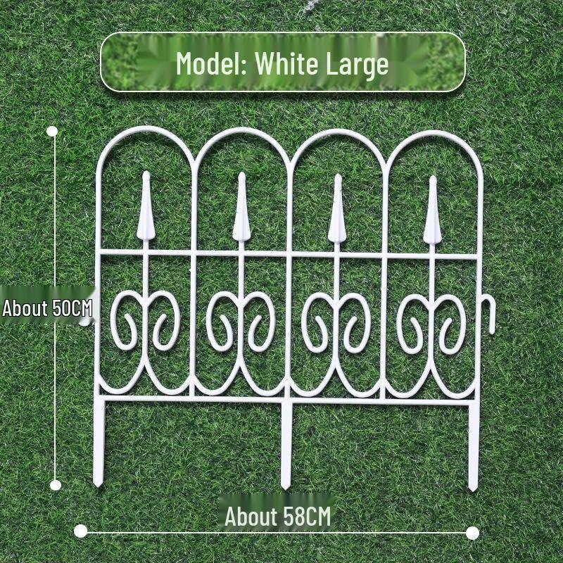 

Уличный декоративный ПВХ садовый забор