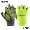 1 Pair Summer Cycling Gloves Fingerless Fitness Fishing Women Men Spring Gym Breathable Non-slip Yoga Elastic Bicycle Gloves
