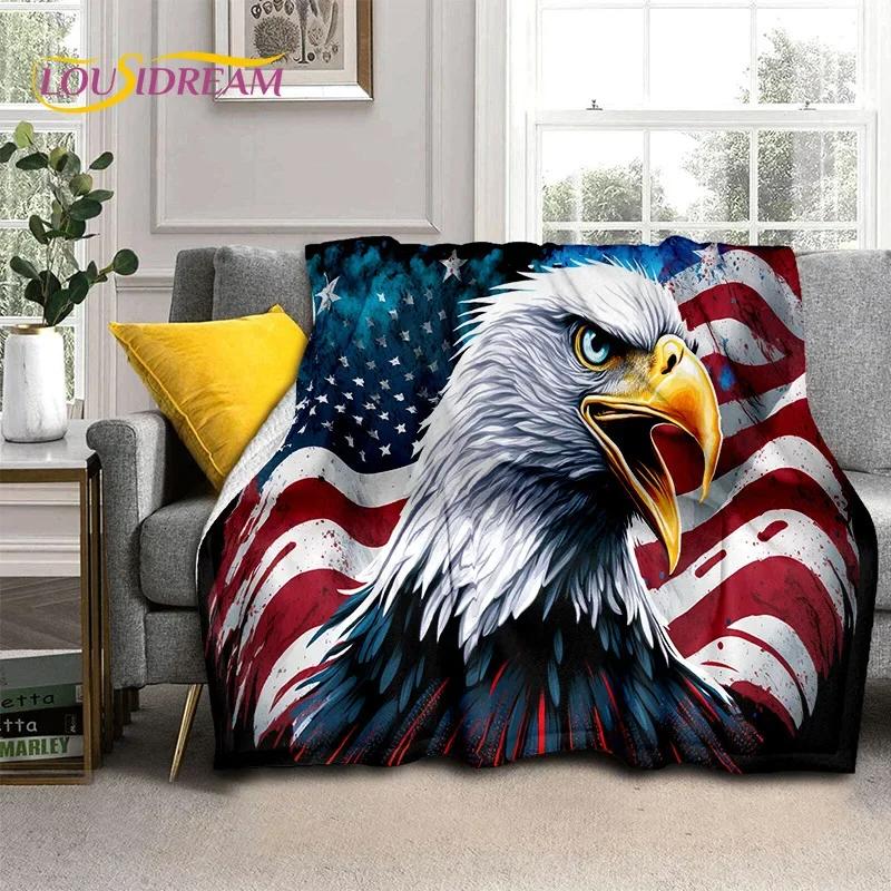3D Cute Owl Eagle Birds Cartoon Soft Flannel Blanket for Beds Bedroom Sofa Picnic,Throw Blanket for Cover Outdoors Leisure Gift