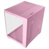 Boîtier MicroATX - MARS GAMING - MC-VIEW2 - Verre Trempé - Refroidissement 240mm - Rose