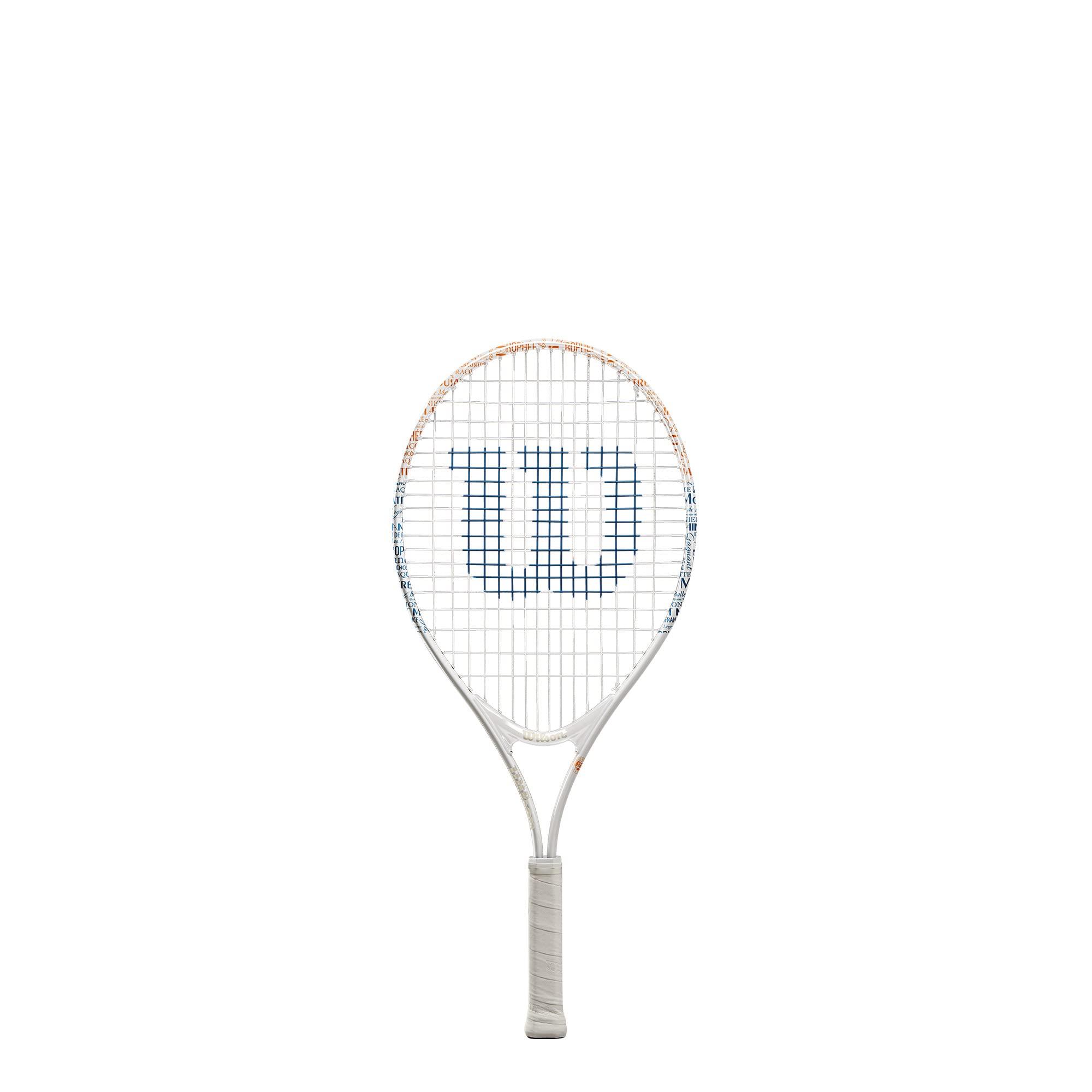 

Теннисная ракетка Wilson Hard Юниорская ракетка ROLAND GARROS ELITE 19 Garros White WR086610H [Предварительно натянута] (Роланд Элит)